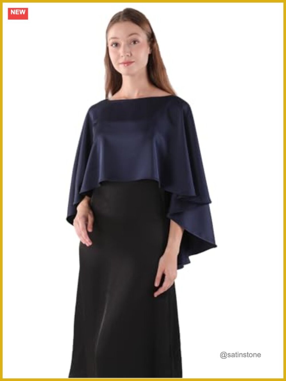 Paisley Shawl Wrap Capelet for Evening Dress